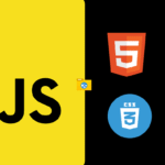 HTML CSS and JavaScript logo